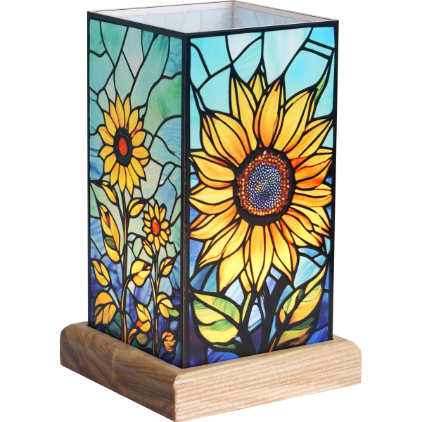 Tiffany Style Acrylic Sunflower Ambient Lamp AL001