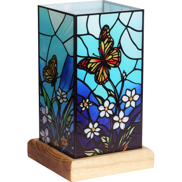 Tiffany Style Acrylic Butterfly Ambient Lamp AL004