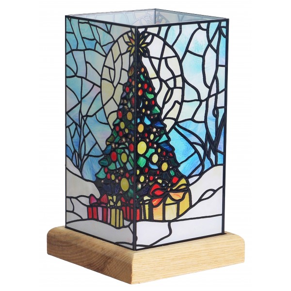 Tiffany Style Acrylic Christmas tree Ambient Lamp AL013