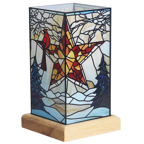 Tiffany Style Acrylic Star Ambient Lamp AL015