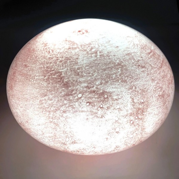 Pink/Orange planet lamp - PL022O