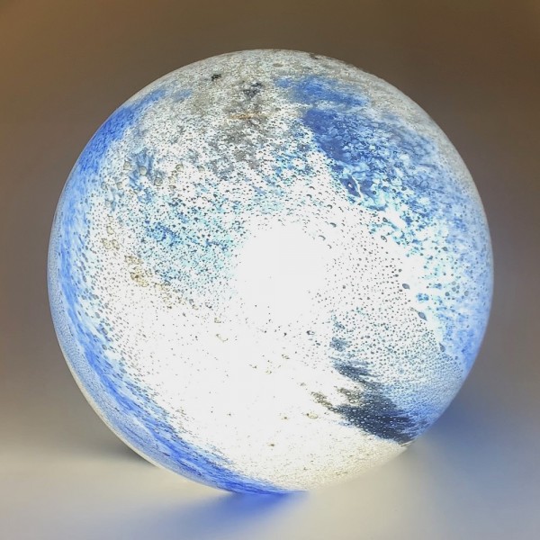 Black/Blue planet lamp - PL025S
