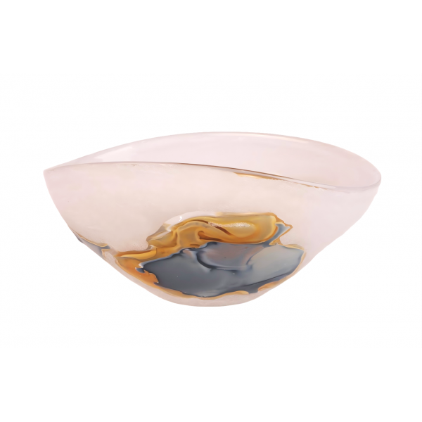 Hand Blown Glass Bowl