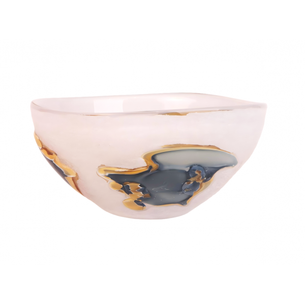 Hand Blown Glass Bowl 