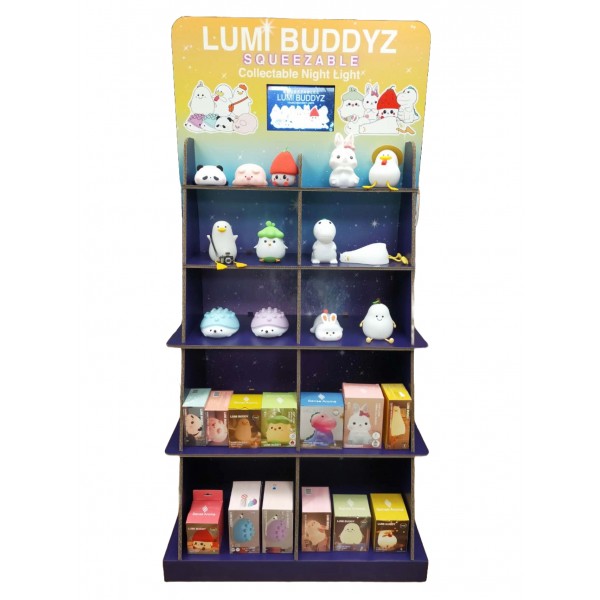 B) Lumi Buddyz Set With Display - 72pcs