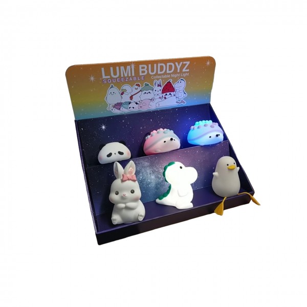 A) Lumi Buddyz Set With Display - 36pcs