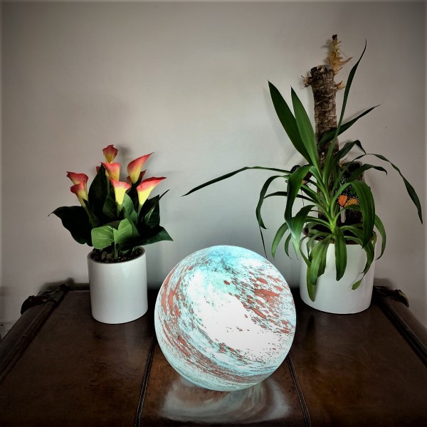 Blue/Brown planet lamp - PL009L