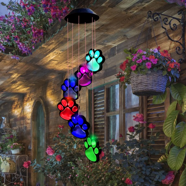 Solar Powered Hanging PAW