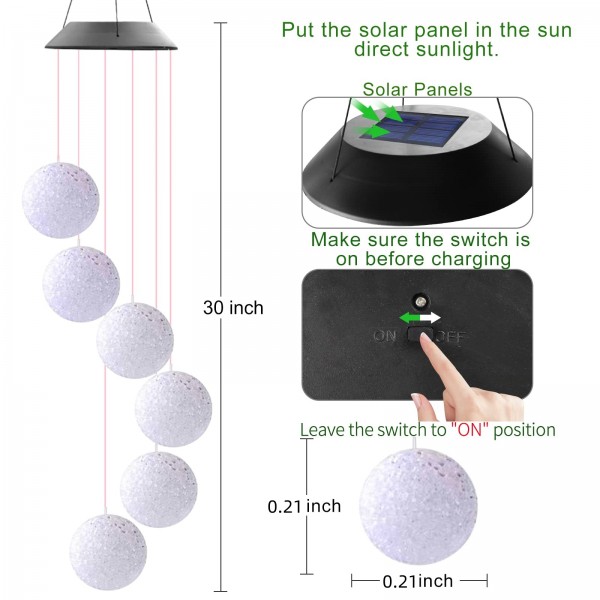 Solar Powered Hanging ORB