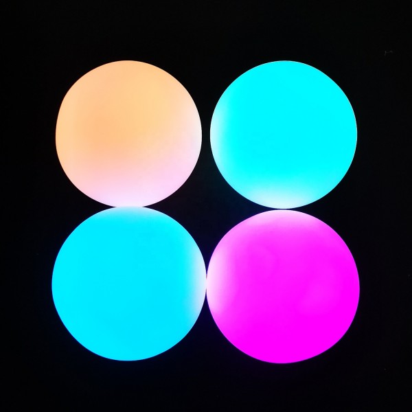 Colour changing water proofed floating ORB