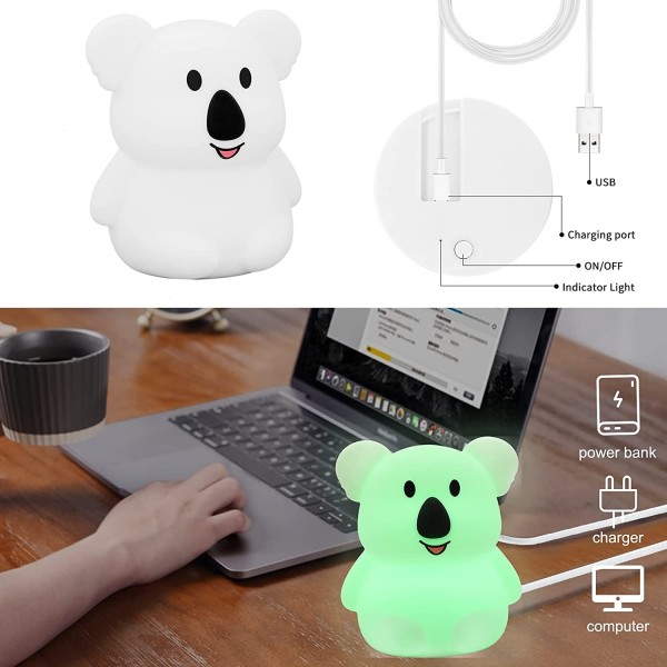 Squishy Koala Night Light For Children