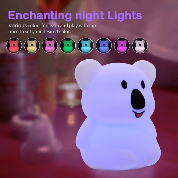 Squishy Koala Night Light For Children