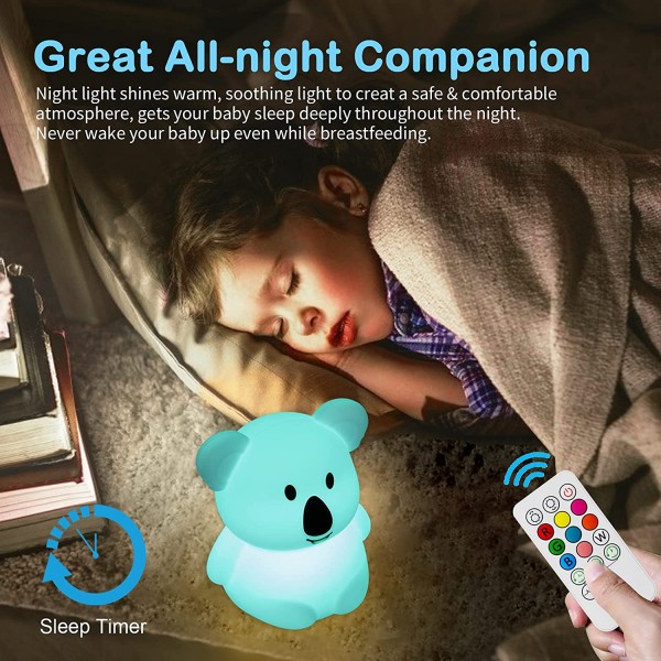 Squishy Koala Night Light For Children