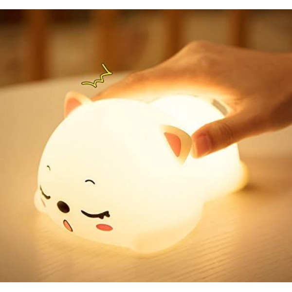 Squishy Cat Night Light For Children