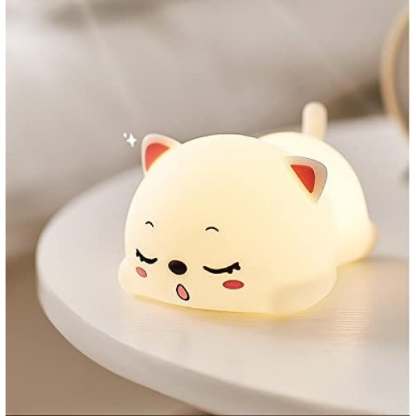 Squishy Cat Night Light For Children