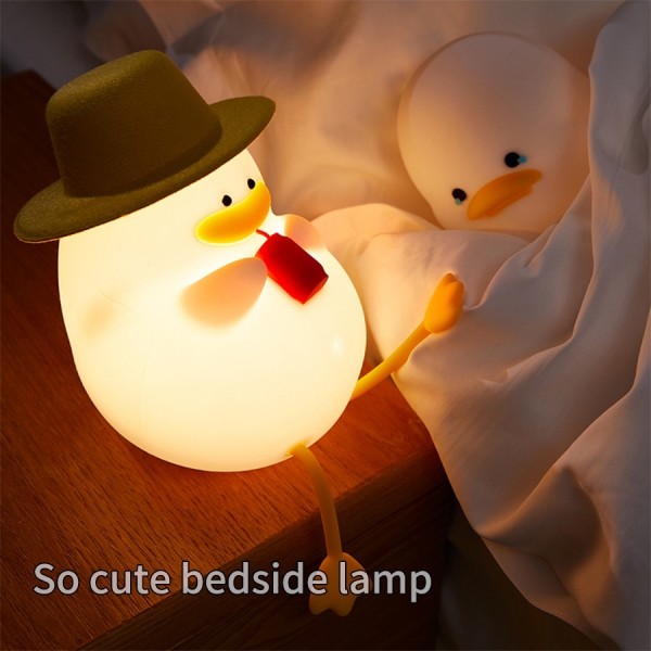 Squishy Duck Night Light For Children