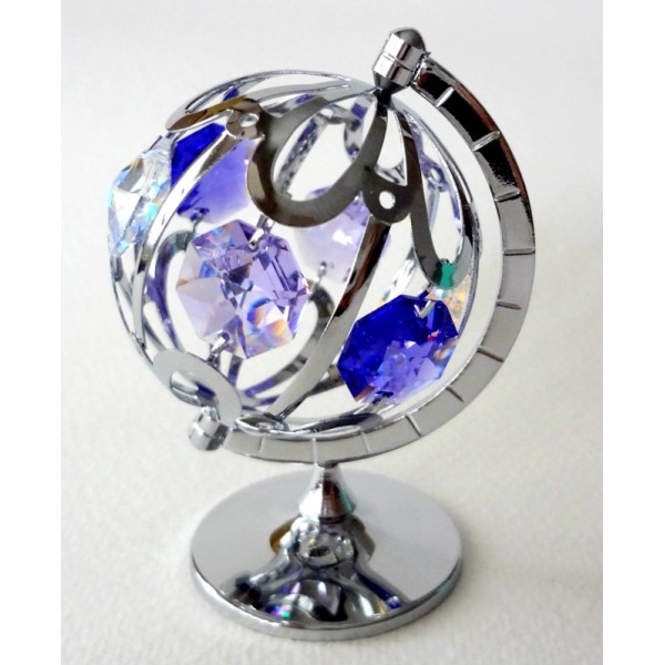 Spinning globe