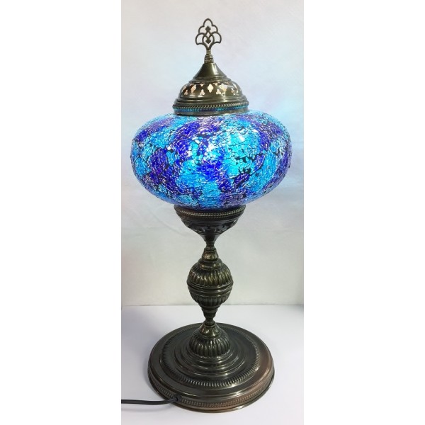 Extra large mosaic table lamp