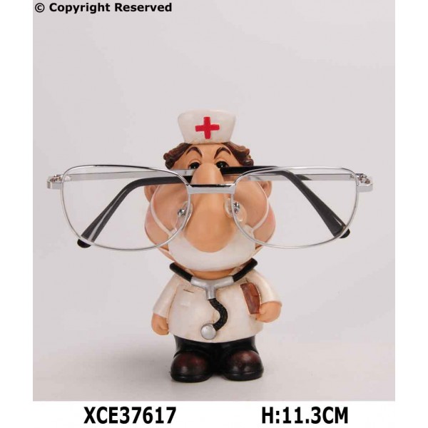 Nurse eyeglass holder