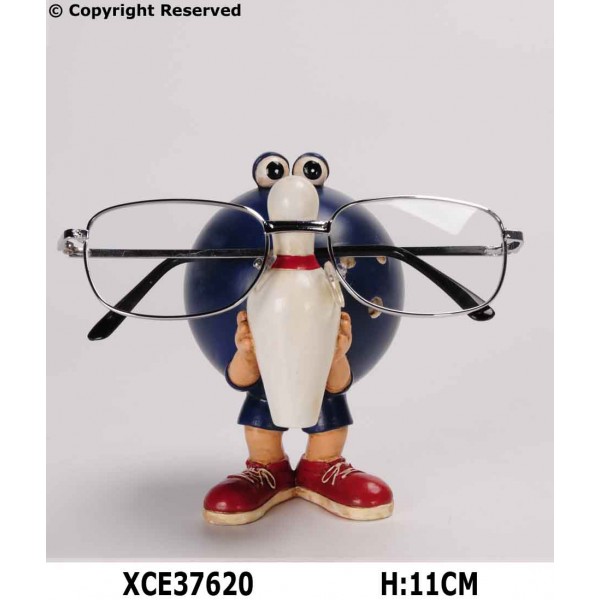 Bowler eyeglass holder